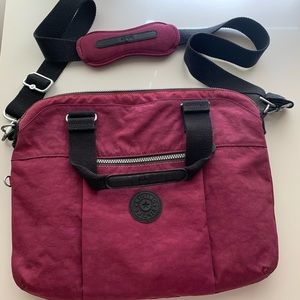 Original Purple Kipling Laptop Bag